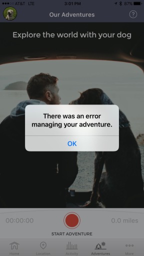 This was the error message I kept getting over and over.